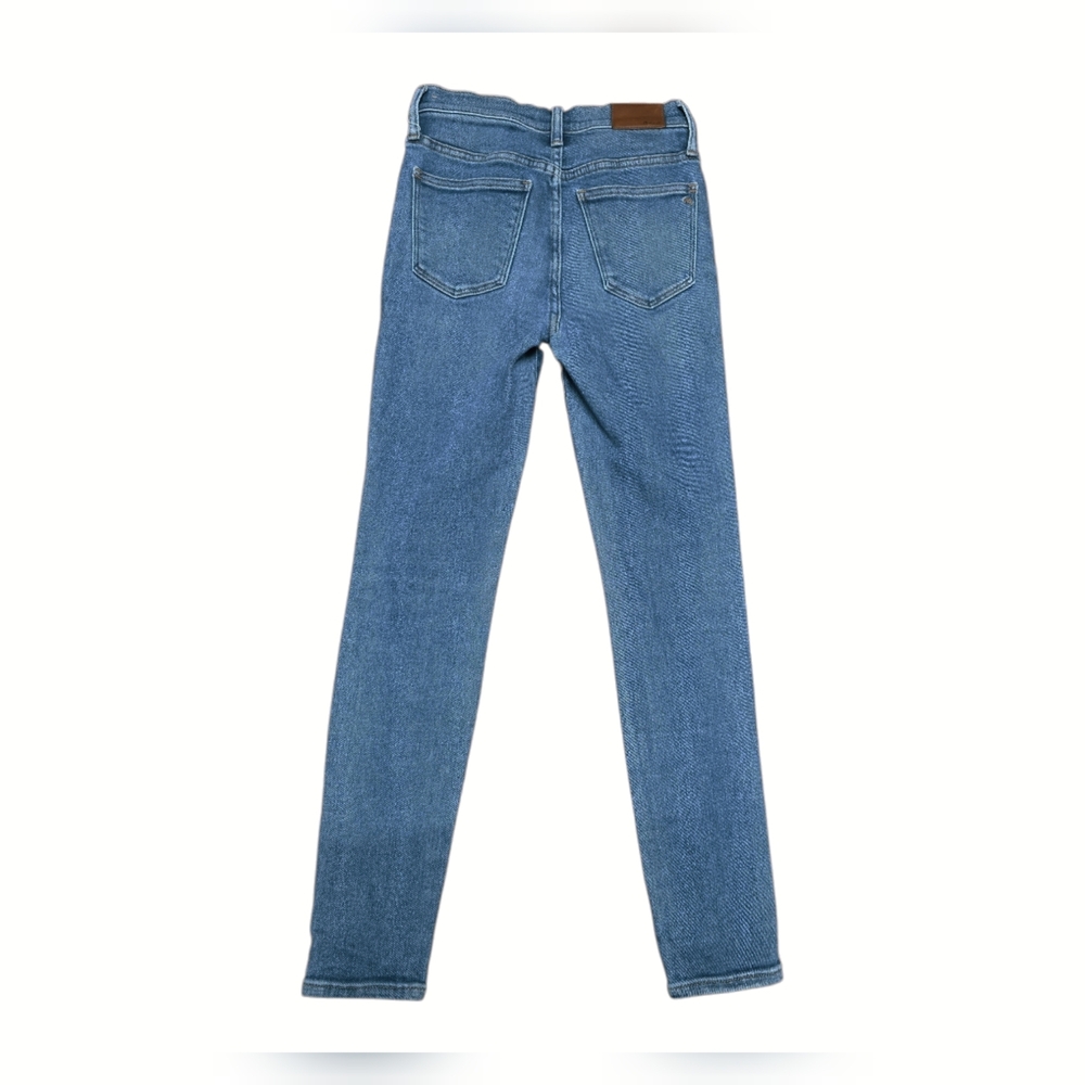 Madewell Midrise 9" Light Blue Skinny Jeans - Picture 2 of 7
